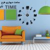 ساعت دیواری طرح تایم