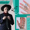 ست گردنبند و گوشواره مرغ آمین