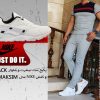 پکیج ست تیشرت و شلوار MACK و کفش NIKE مدل MAKSIM