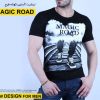 تیشرت آستین کوتاه طرح MAGIC ROAD