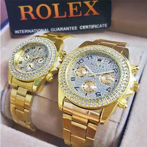 ست ساعت مردانه و زنانه ROLEX مدل Roza