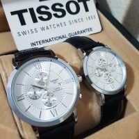 ست ساعت مچی Tissot 1853(بندچرم)