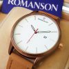 ساعت مچی romanson مدل  Everly(بند عسلی)