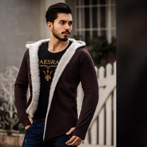 هودی خزدار مردانه  مدل minos