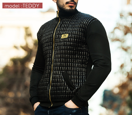 کاپشن مردانه مدل Teddy - Image 2