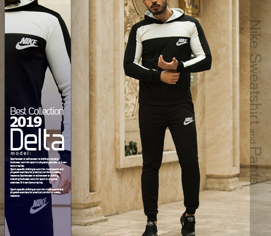 ست سویشرت و شلوار Nike مدل Delta - Image 2