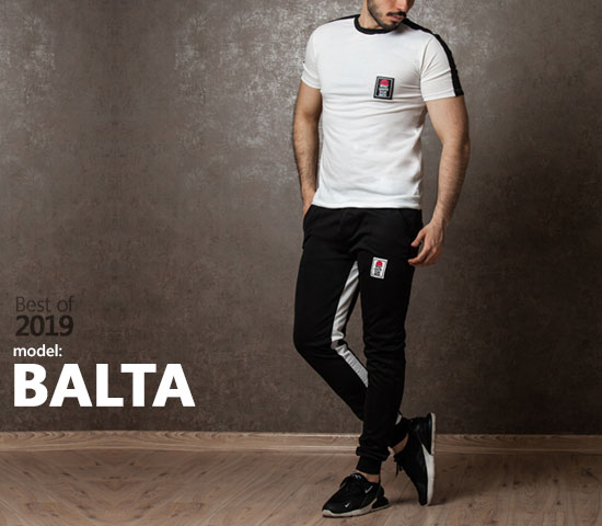 ست تیشرت و شلوار مدل Balta + هدیه ساعت - Image 2