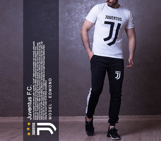 ست تیشرت و شلوارJuventus مدل Edmond(سفید) - Image 2