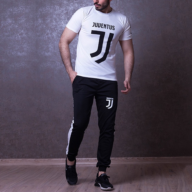 ست تیشرت و شلوارJuventus مدل Edmond(سفید)