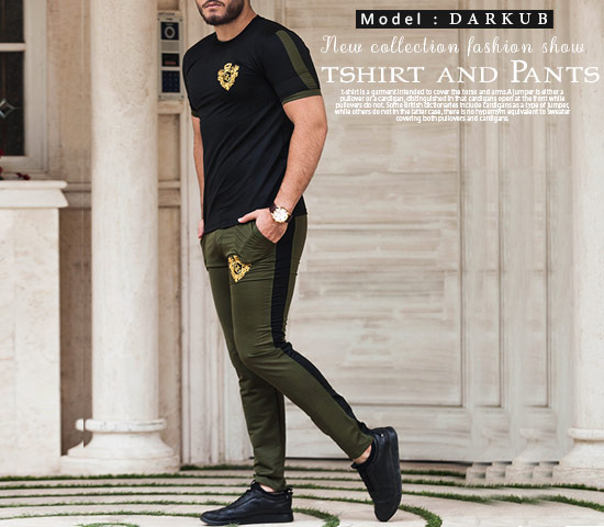 ست تیشرت و شلوار مردانه مدل Darkub (مشکی) - Image 2