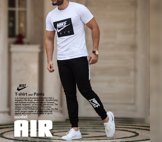 ست تیشرت و شلوار Nike مدل air - Image 2