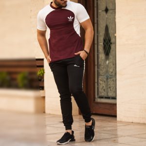 ست تیشرت و شلوار Adidas مدل Nibo