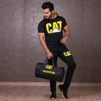 پکیج ست تیشرت وشلوار و ساک ورزشی Cat