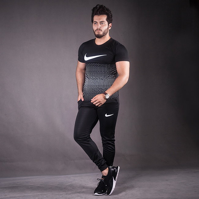 ست تیشرت وشلوار مردانه nike مدل Santiago