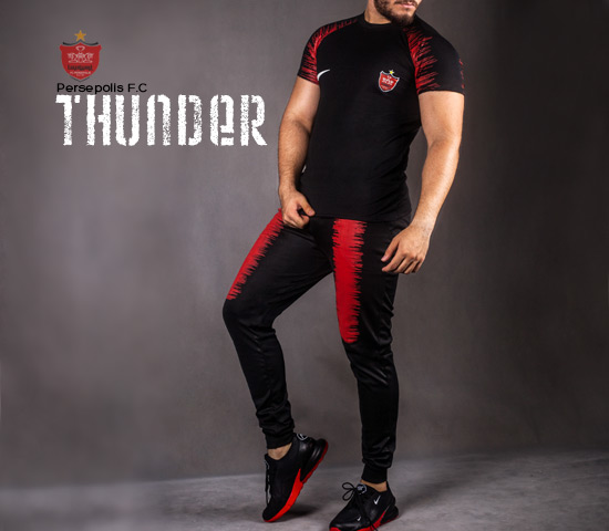 ست تیشرت و شلوار پرسپولیس مدل Thunder - Image 2