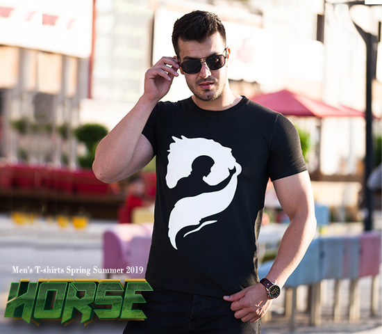 تیشرت مردانه مدل horse - Image 2