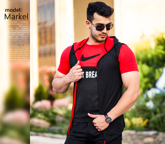 ست هودی و تیشرت مردانه Nike مدل Markel - Image 2