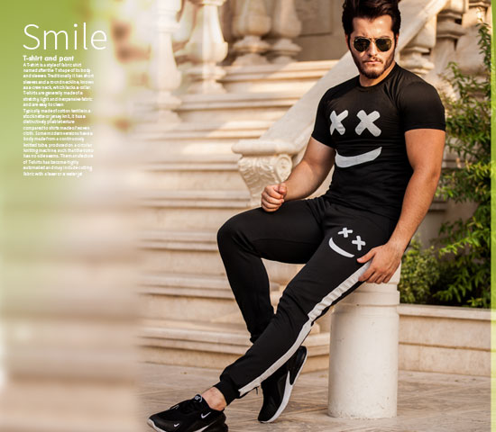 ست تیشرت وشلوار مدل Smile - Image 2