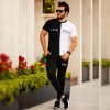 ست تیشرت و شلوار black white