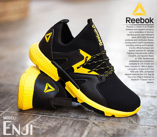 کفش مردانه Reebok مدل Enji (زرد) - Image 2