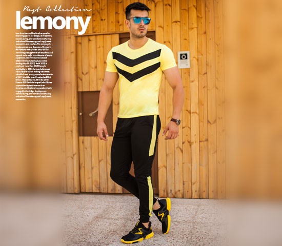 ست تیشرت و شلوار مردانه مدل Lemony+ ساعت هدیه - Image 2