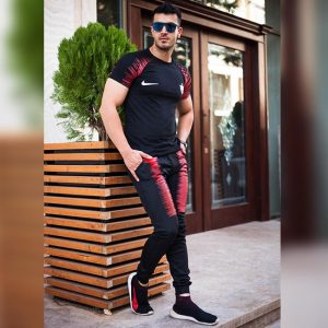 ست تیشرت و شلوار پرسپولیس مدل Thunder