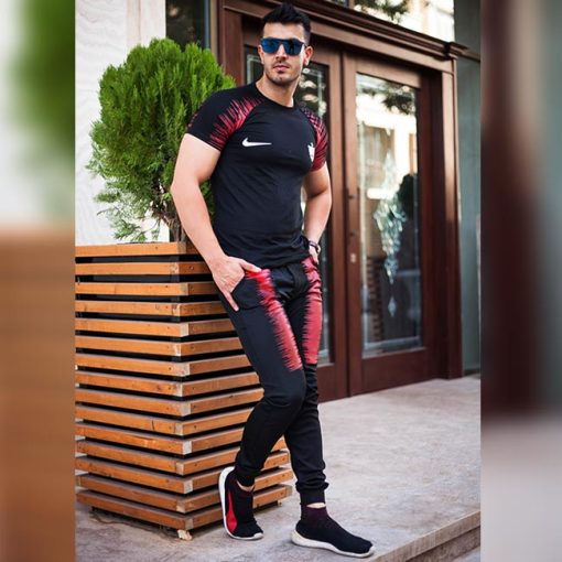 ست تیشرت و شلوار پرسپولیس مدل Thunder