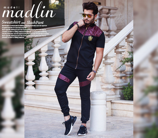 ست تیشرت و شلوار مردانه مدل Madlin - Image 2