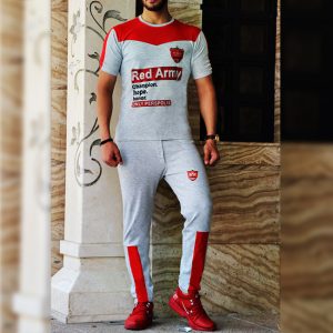 ست تیشرت وشلوار پرسپولیس مدل red army(plus)