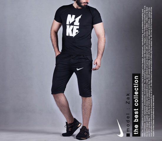 ست تیشرت و شلوارک nike مدل Zak - Image 2