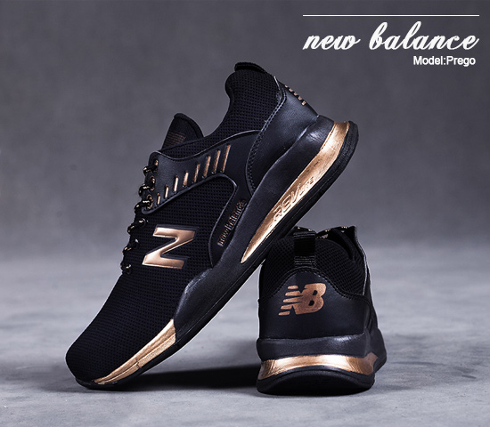 کفش مردانه New balance مدل prego (طلایی) - Image 2