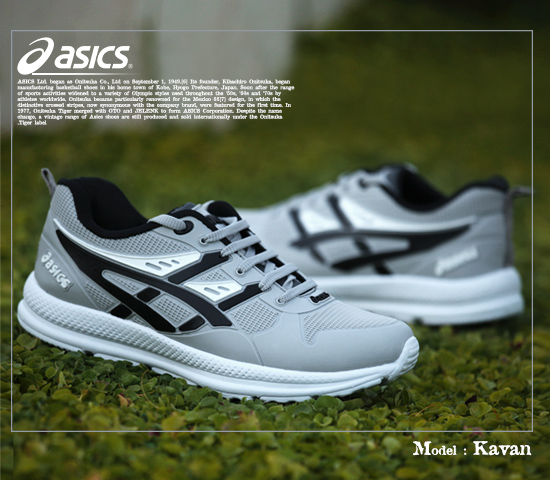 کفش مردانه Asics مدل Kavan (طوسی) - Image 2
