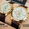 ست ساعت مچی مردانه و زنانه Citizen مدل Rene (صفحه سفید)