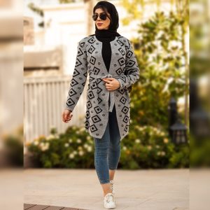 بافت زنانه مدل Heily (طوسی)