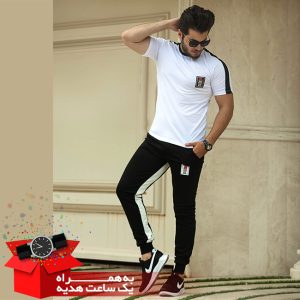 ست تیشرت و شلوار مدل  Balta + هدیه ساعت