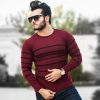 بافت مردانه مدل Cap (زرشکی)