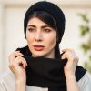 ست کلاه و شال گردن دخترانه Memol (مشکی)