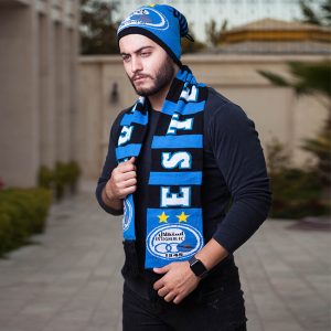 ست کلاه و شال گردن بافت استقلال