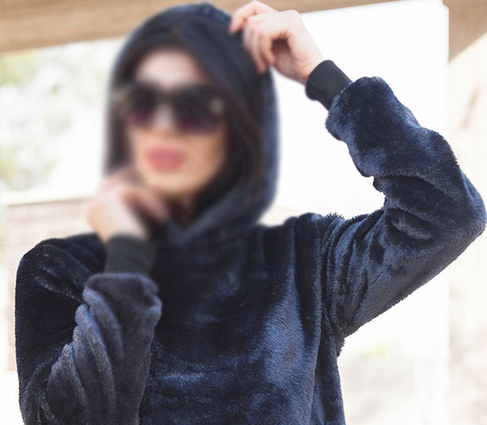 سویشرت زنانه مدل Sevin (سورمه ای) - Image 4