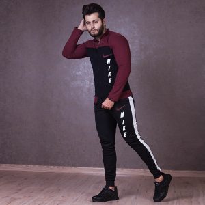 ست سویشرت وشلوار مردانه Nike مدل Midas (زرشکی)