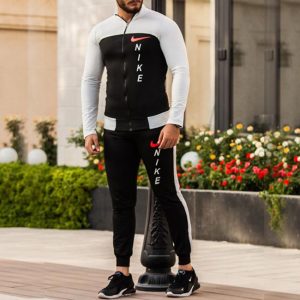 ست سویشرت وشلوار مردانه Nike مدل Midas(سفید)