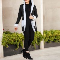 هودی دخترانه مدل Venos (سفید)