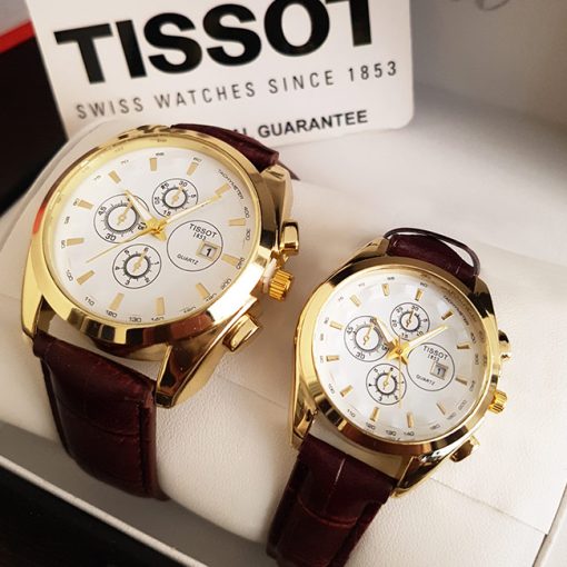 ست ساعت مچی tissot مدل Sunan (سفید )