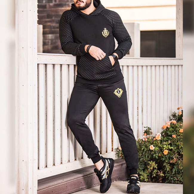 ست سویشرت و شلوار مردانه Lv مدل Yohan - Image 2