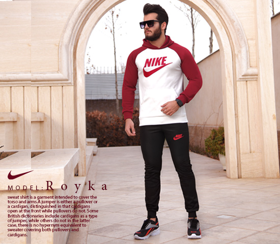 ست سویشرت وشلوار مردانه Nike مدل Royka - Image 2