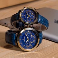 ست ساعت مچی ROMANSON مدل Nelka (آبی) -