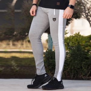 شلوار اسلش مردانه مدل  Charls( طوسی)
