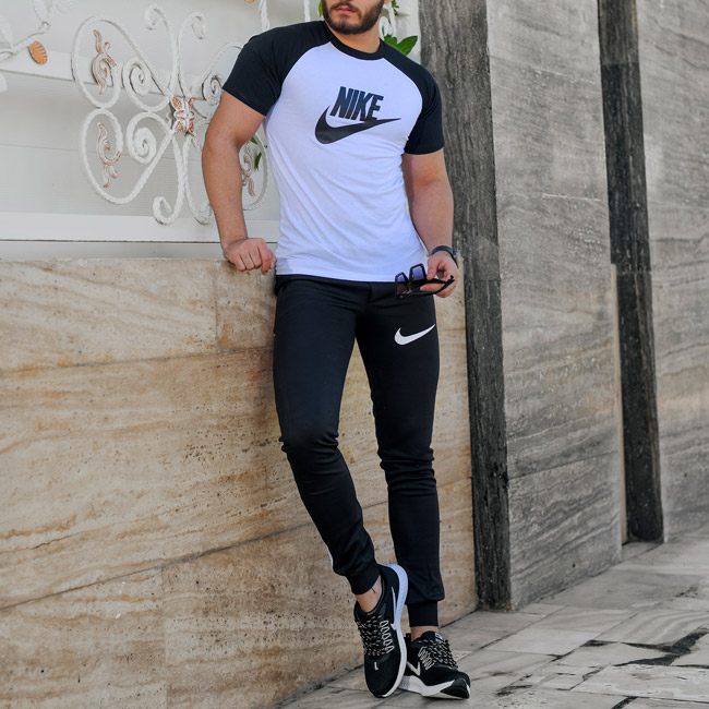 ست تیشرت وشلوار مردانه nike مدل Adash - Image 2