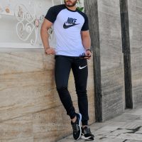 ست تیشرت وشلوار مردانه nike مدل Adash