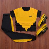 ست تیشرت وشلوار Nike مدل Ander (زرد)